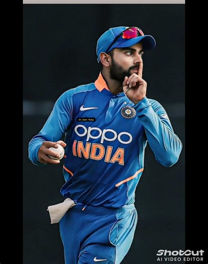 Virat Kohli with aggresive like|comment| subscribe