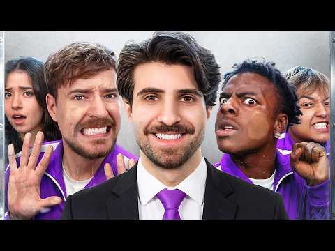 MrBeast Trapped 50 Streamers in a Cube for $1,000,000!