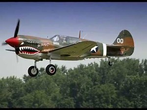Curtiss P-40 Warhawk and god
