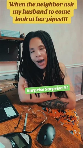 When the neighbor flirt with my husband. #funny #shorts ￼