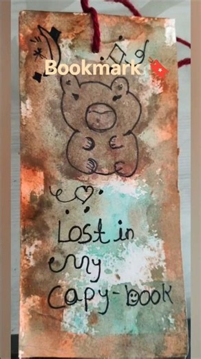 Capy Baara Book Mark ‼️#shorts #art