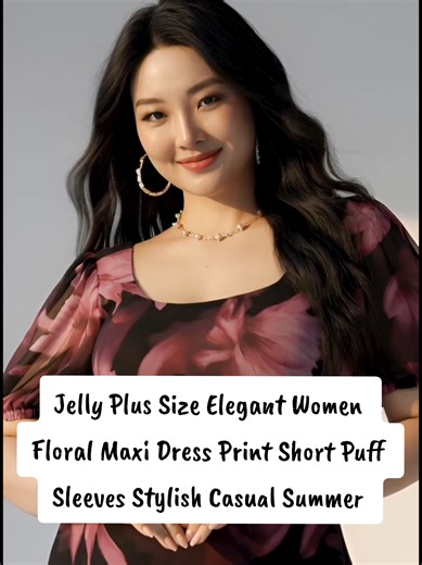 Elevate Your Summer Wardrobe with the Jelly Plus Size Dress
