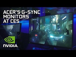 Acer's Showcase of New G-SYNC Monitors