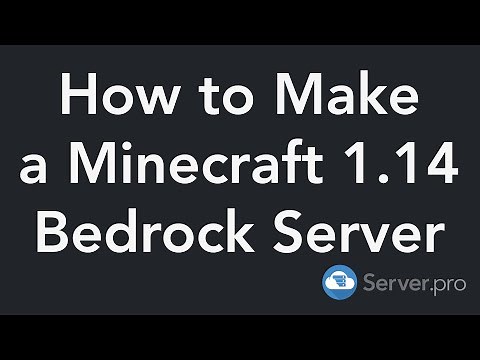 How to Get a Minecraft 1.14 Bedrock Edition Server - Server.pro