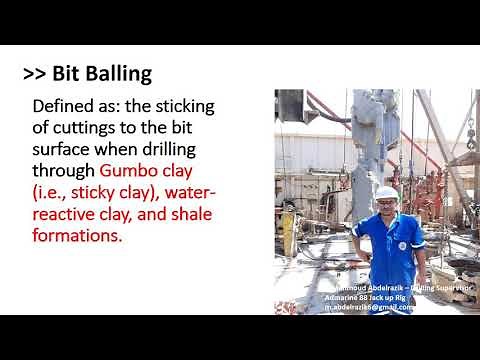 Bit balling problem, diagnosing, and possible solutions