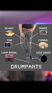 Drum Pants!? I need these 🤣🤘 #drums #drummer #drumming #lol #meme | 66Samus