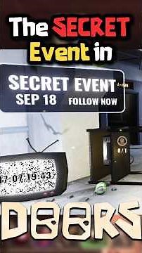 The SECRET Event in Roblox DOORS