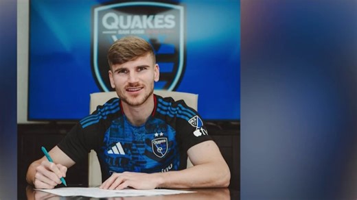 San Jose Earthquakes sign German international Timo Werner through 2028