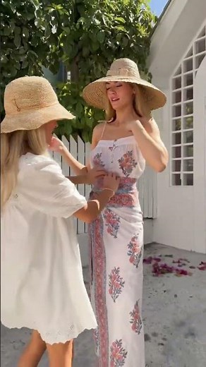 How to tie a sarong