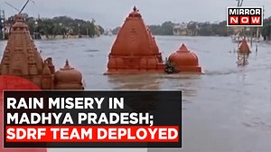 Heavy Rain In Ujjain & Other Parts Of Madhya Pradesh | Temples & Houses Near Shipra River Submerged