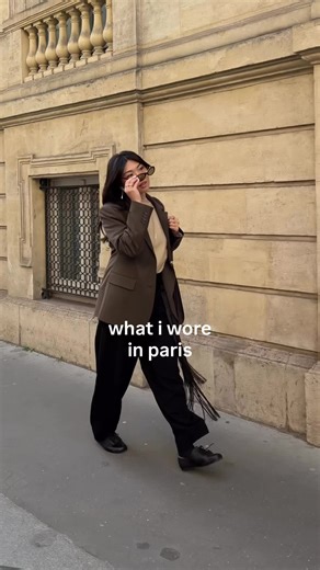 what i wore in paris #ootd