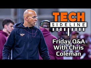 Friday Q&A With Chris Coleman: What Is A Virginia Tech Spring Football Practice Like?