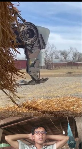 The Farmer Didn’t Want Anyone To Film This #reel #RuralMachines #FoundFootage #MechanicalFarm