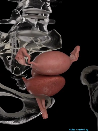 3D Visualization of Female Uterus Anatomy