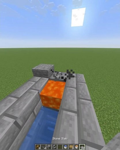 AFK Stone Farm Every Minecraft Player Needs ⛏️ #minecraftshorts