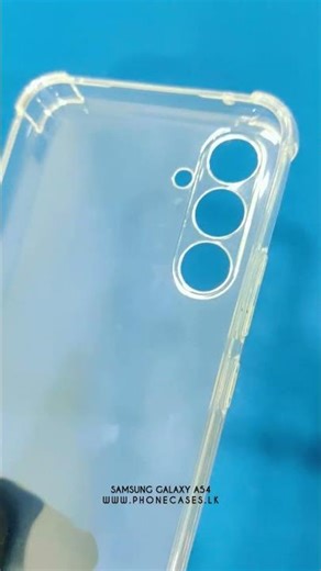 Samsung Galaxy A54 | Clear Transparent Phone Case | PhoneCases.lk