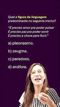 Português para Concursos | Figuras de Linguagem