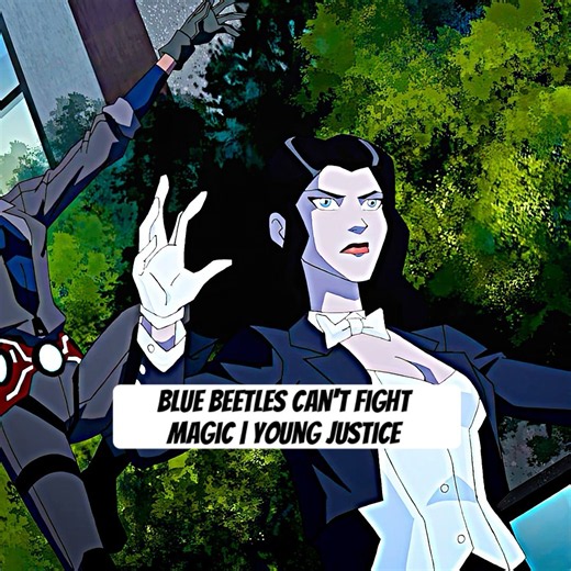 Blue Beetles Can't Fight Magic | Young Justice #shorts #shortvideo #short #foryou