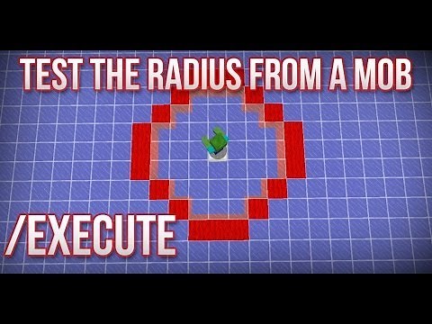 Testing Radius from Mobs/Entities in Minecraft 1.8 (14w07a)