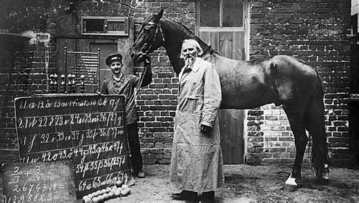 In 1900, Scientists Thought "Clever Hans" The Horse Could Read German And Do Math