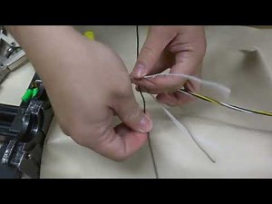 心線接続材料【RCコネクタ】専用工具「RC-T-KM」を使用した接続作業