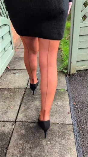 Pantyhose Nylons Mature