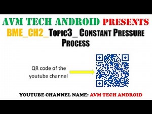 Constant Pressure Process (Isobaric Process) | properties of gases | Basic Mechanical Engineering |