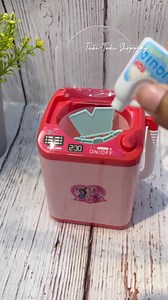 3K views · 32 reactions | Mini washing machine Toy set  Unpacking and asmr video.. its fun to play..  Perfect for gift  | Tuki-Taki Shopping | Facebook