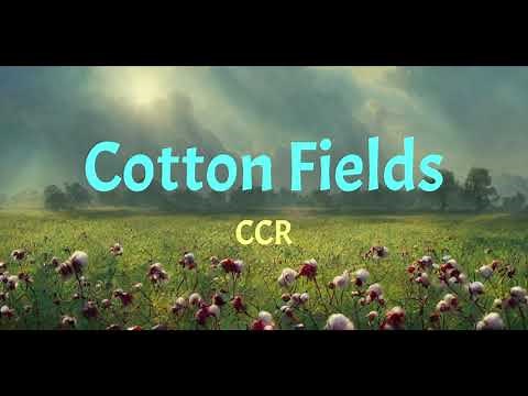 CCR - Cotton Fields (Lyrics)