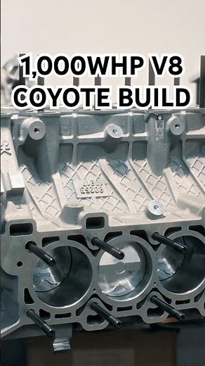 1,000whp Coyote V8 Build #coyote #s550mustang #enginebuild