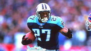 Big physical Tennessee Titans RB who won a Heisman in college. No, not Derrick Henry. We’re talking Eddie George. 📺: #INDvsTEN — Thursday 8pm ET on NFLN/FOX/PRIME VIDEO 📱: nfl.com/TNF | NFL Throwback