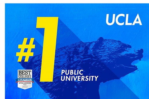 UCLA ranked No. 1 public university for fifth straight year by U.S. News & World Report