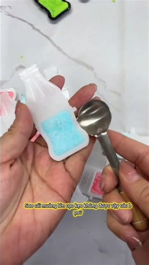 😋🍬Why can't I use a big spoon to scrape candy? #funny