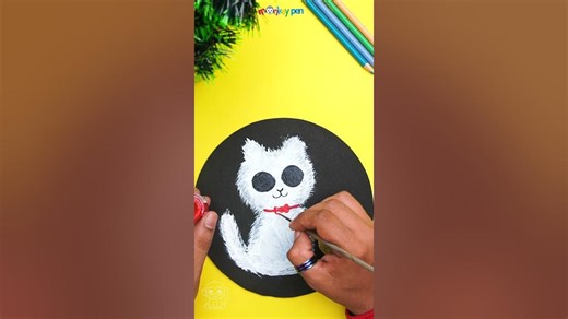 How to Paint a Cat 🐱🎨 Step-by-Step