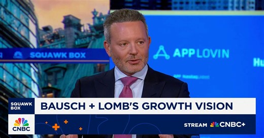 Bausch + Lomb CEO Brent Saunders on growth outlook: Biggest contributor will be in surgical