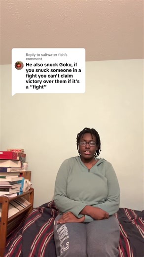 Replying to @saltwater fish #fight #fighting #vegeta #goku | Goku