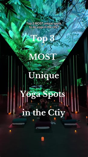 The COOLEST yoga classes in the city? Here’s the TOP 3 MOST unique yoga spots in SF that I’ve found so far. They range from beginner to intermediate yoga classes, but all are super relaxing. The Four Seasons luxury hotel offers breathtaking views.📍Temple Immersive 📍Grace Cathedral 📍Four Seasons Hotel San Francisco at Embarcadero #sanfrancisco #sf #bayarea #sftok #california #sffoodie #sfrestaurants #yoga #nyc #newyork #newyorkcity