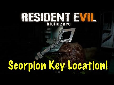 Scorpion Key Location - Resident Evil 7 (RE7)