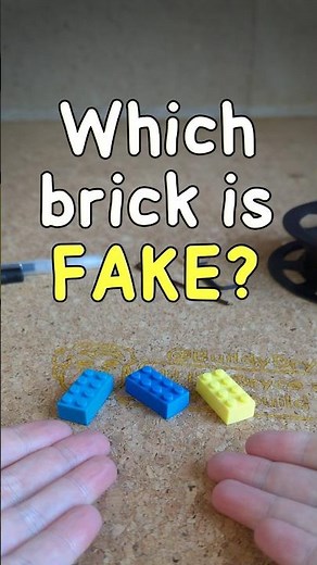 Can You 3D Print Lego-Compatible Bricks? #3dprinting