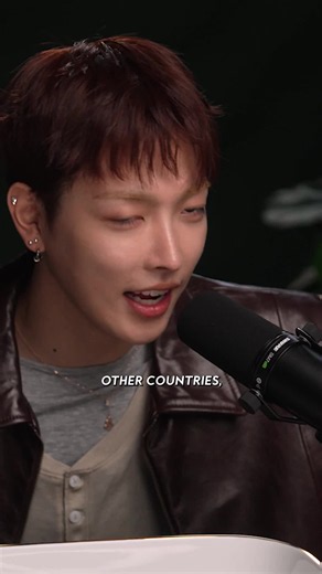 Bougie king! When #Hongjoong is abroad, he uses bottled water to wash his face. 😌 If you have sensitive skin too, watch his full #HushandBrush episode at the link in @instylemagazine's bio.