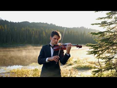 The Godfather Theme – Powerful Violin Cover | Epic Cinematic Version at Mount Rainier