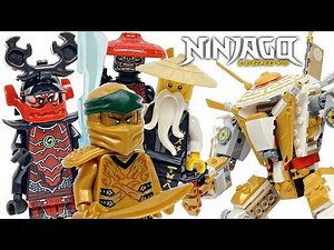 LEGO Ninjago Legacy Golden Mech review! 2020 set 71702!
