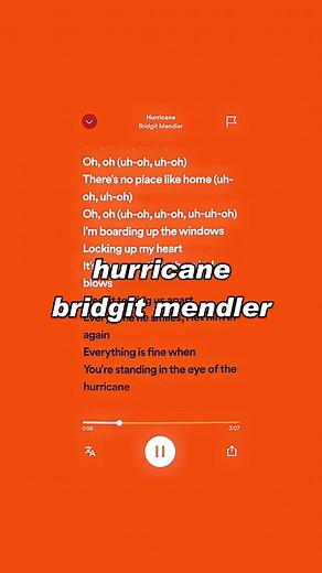 hurricane - bridgit mendler #hurricane #bridgitmendler #fyp