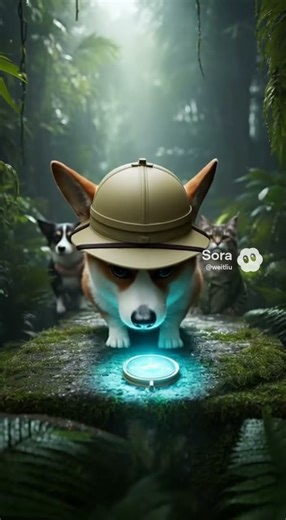 Jungle Jolt: Corgi's Compass Catastrophe! 🗺️ (LOOP)