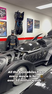 All the Batmobiles from every movie is here 😳over 30 million worth 🦇 #mrgotdamnit #batman #batmobile | Mrgotdamnit Man