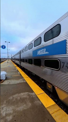 Metra Christmas Train at Western Ave
