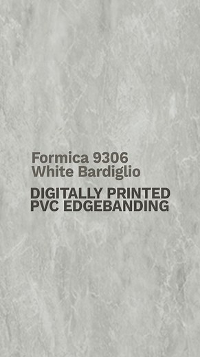 Digitally Printed PVC Edgebanding match now available for Formica 9306 White Bardiglio! 🤍🪨✨#Edgebanding #PVCEdgebanding #FormicaMatch #WhiteBardiglio #InteriorDesign #FurnitureDesign #SurfaceSolutions #DigitalPrinting #CustomEdgebanding #FramaTech #DesignInspo | Frama-Tech