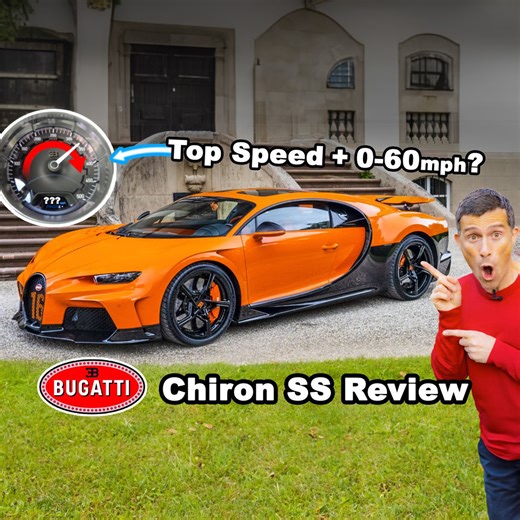1.6M views · 46K reactions | Can Mat hit 200+ mph on the Autobahn in a Chiron Super Sport? 樂 | carwow | Facebook