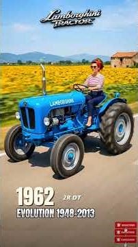 Lamborghini Tractor Evolution (1948-2013) | From 1948 War Scrap to the Nitro 130! ShiftEvo