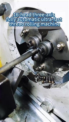 Fully Automatic Ultra-Fast Thread Rolling Machine